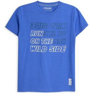 4PRESIDENT T-shirt jongens - Dazzling Blue - Maat 164