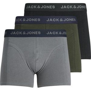 JACK&JONES JUNIOR JACBOBBIE TRUNKS 3 PACK JR Jongens Onderbroek - Maat 152
