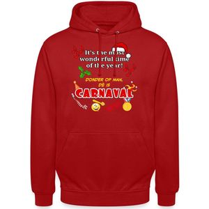 Most wonderful time Carneval Natuurlijk Hoodie Unisex