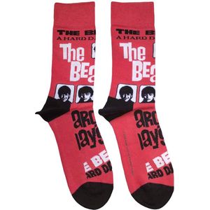 The Beatles - A Hard Day's Night Sokken - Rood