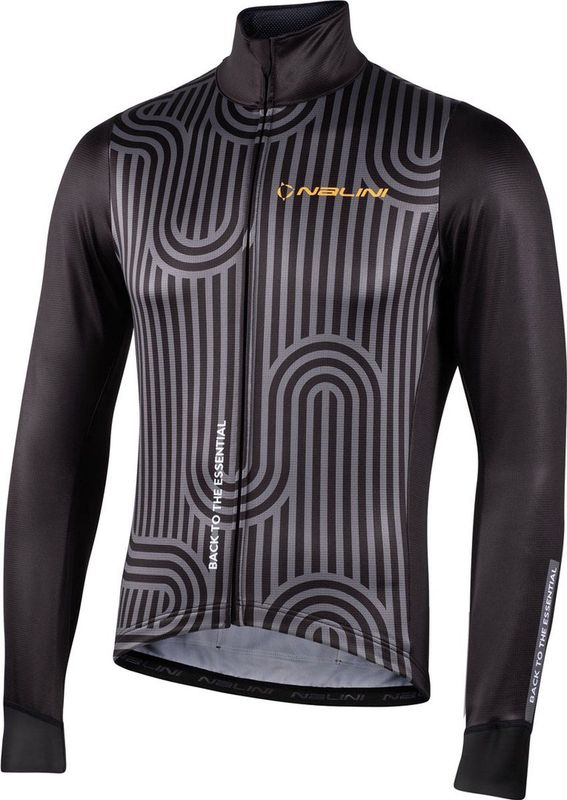 Nalini - Heren - Fietsjack winter - Winddicht Warm Wielrenjack - Zwart - NEW STRADA JKT - XS