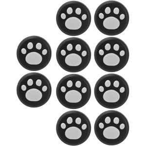 Thumb Grip Caps Siliconen Joystick Rocker Cap - Cat Paw voor Switch/Switch Lite (Wit)