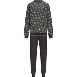 Pastunette for Men - Heren Pyjama set Jan - Grijs - Katoen - Maat S