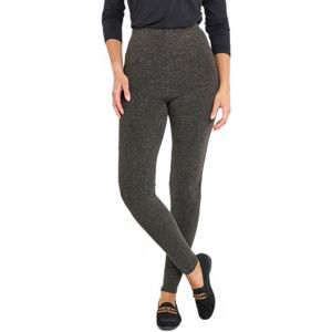 Lange legging met elastische tailleband, warm breisel
