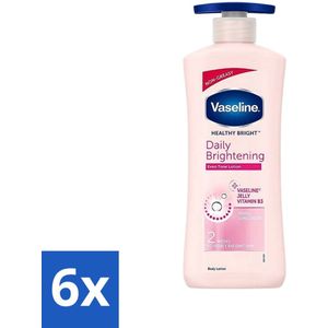 Vaseline - Even Tone - Bodylotion - Daily Brightening - 600 ml - Voordeelverpakking - 6 stuks