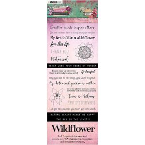 Studio Light Chipboard - quotes - Just lou botanical
