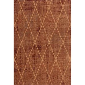 Vloerkleed Brinker Carpets Diamo Cognac - maat 155 x 230 cm