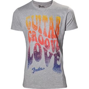 Fender - Guitar groove love Mens T-shirt - M