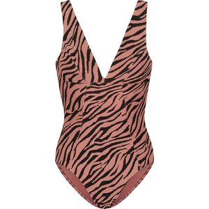 Beachlife - Rose Zebra - Easy Fit Badpak - Dames