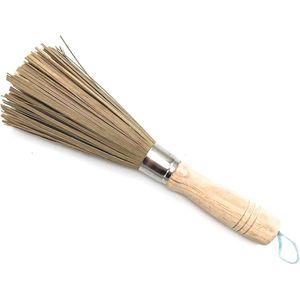 Bamboe lange handgreep reiniging, reinigingsborstel wok borstel bamboe pannen schone borstel bamboe lange handgreep voor huishoudelijke keukens, restaurants, reinigingsapparaten, zuivere natuurproducten