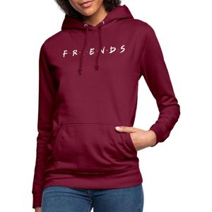 Friends Logo Wit Hoodie Dames