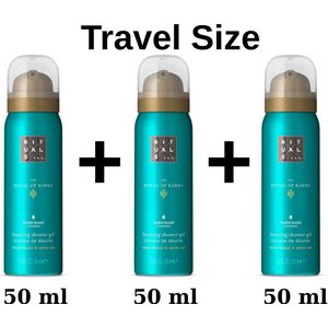 Rituals of Karma - Travel Shower Gel 3 x 50 ml = 150 ml