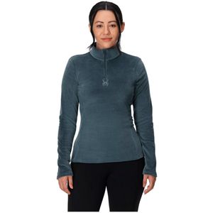 Spyder - Shimmer Bug - Fleece Met Halve Rits - Blauw - Vrouw