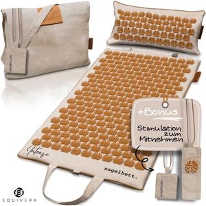 Equivera Shakti Mat - Acupressuur Mat - Acupressuurmat - Mat Met Spijkers - Spijkermat