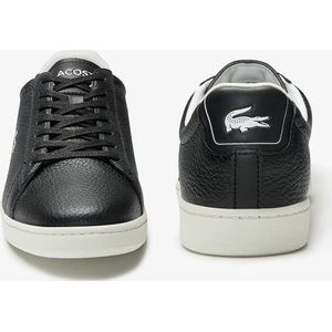 Lacoste Carnaby Evo 2 SMA Heren Sneakers - Black/Off White - Maat 46