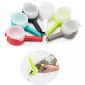 Plastieken sluitclips, grote clips voor het afsluiten van voedsel- en snackzakken, verzegelclips, plastic zakken, ziplock clips