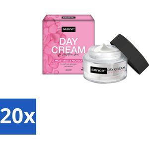 Sence Dagcreme Voor Gevoelige Huid 50 ml - Bulkverpakking - 20 stuks