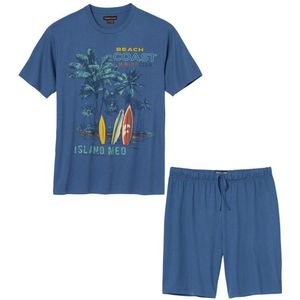 ATLAS FOR MEN - Zomerpyjama Surfer Island - Heren - Verkrijgbaar in grote maten - XXL