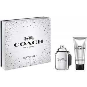 Coach Platinum Men Geschenkset - Eau de parfum 60 ml - 100 ml douche gel