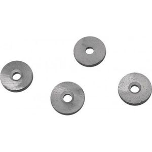 10x Ronde magneten met gat 20 x 5 mm - Hobby magneten - Knutselmateriaal