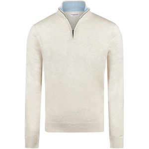 McGregor Trui Zip Mock Sweater Mm251 1204 01 9200 Kit Mannen Maat - XL