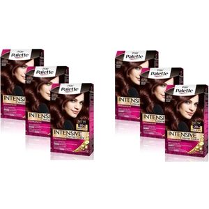 Schwarzkopf Poly Palette - Haarverf - 878 - Mahonie - 115ml x 6