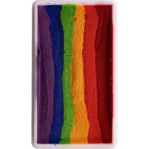 PXP Professional Colours 28 gram one stroke Vivid Rainbow - Carnaval Schmink Kleur Feest Thema Body Paint