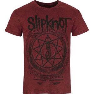Slipknot Blurry Heren T-shirt - rood - S