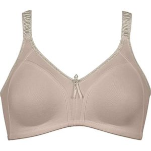 Naturana voorgevormde katoenen soft BH zonder beugels maat 95D beige