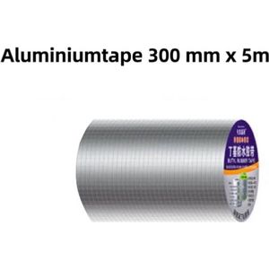 Aluminiumtape - Aluminium Tape - 300mm x 5 m - Zilver - Waterdicht - Oliedicht - Temperatuurbestendigheid - Isolatie
