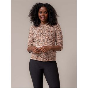 Prénatal zwangerschaps T-shirt - Dames - Almond - Maat XXL