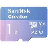 SanDisk - Creator - Geheugenkaart - Paars - 1000 GB - UHS-I V30