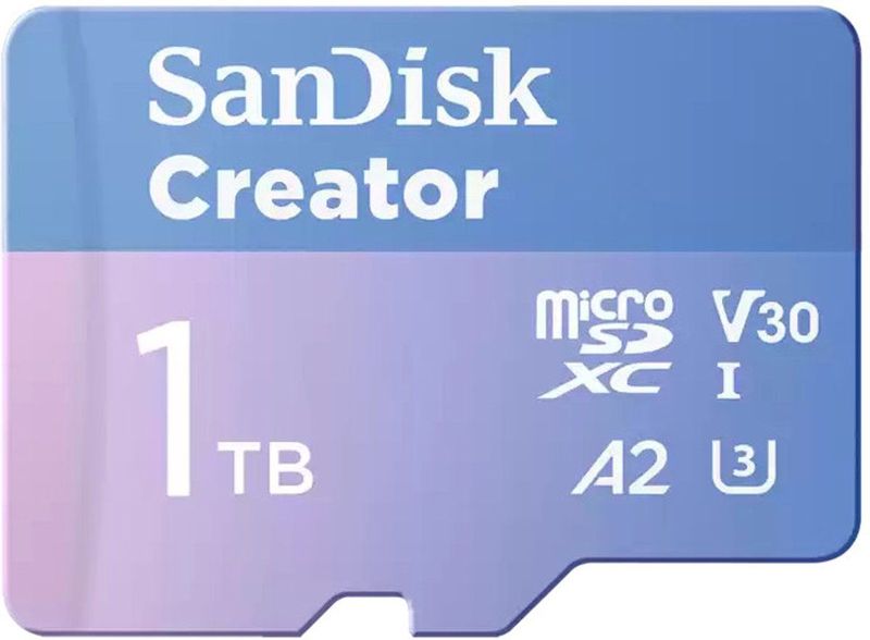 SanDisk - Creator - Geheugenkaart - Paars - 1000 GB - UHS-I V30