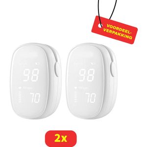Romed Vingerpulsoximeter | ROXI-40 | 2 stuks | Voordeelverpakking!