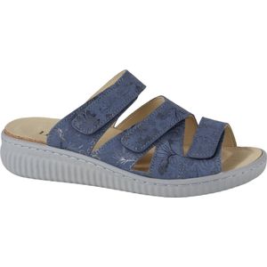 Longo 1126712-8 dames slippers maat 38 blauw