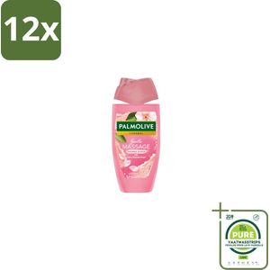 Palmolive – Douchescrub – Thermal Cherry Blossom – 250 ml - Voordeelverpakking - 12 stuks - Douchegel - Body scrub