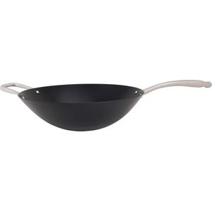 Wokpan - 30cm - Koper - Anti-aanbaklaag