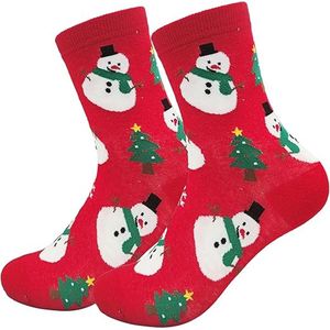 Dames Kerstsokken Novelty Christmas Gebreide Bootsokken Exclusief voor Kerstmis