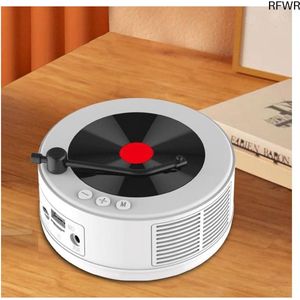 RFWR® Draagbare FM-radio met CD-speler en Bluetooth-luidsprekers – Compact & Lange Batterijduur