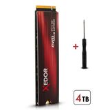 Xedor - XR75 - Interne SSD - 4 TB - PCIe 4.0 - Heatsink - PS5-compatibel