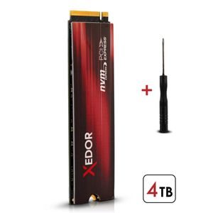 Xedor - XR75 - Interne SSD - 4 TB - PCIe 4.0 - Heatsink - PS5-compatibel