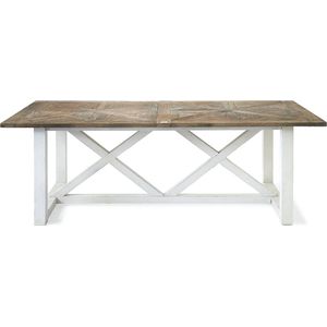 Riviera Maison Eettafel - Château Chassigny Dining Table - 220x100 cm - Wit