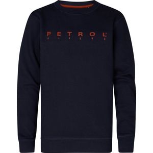 Petrol Industries - Jongens Casual Sweater Hoonah - Blauw - Maat 140