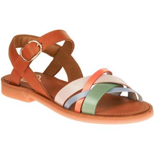 Stones & Bones Maifa Sandaal Camel-Multi