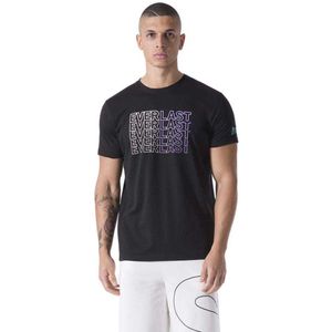 Everlast T-shirt Met Korte Mouwen Zwart S Man