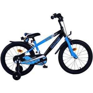 Volare Sportivo Kinderfiets - Jongens - 18 inch - Blauw Zwart