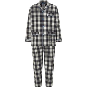 Heren Flanel Katoen Pyjamaset Winter Nachtkleding