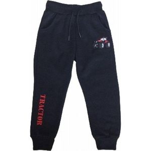 S&c Joggingbroek met geborduurde trekker / tractor - zwart/rood - Massey Ferguson - maat 86/92 (2) - H126