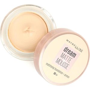 Maybelline - Dream Matte Mousse - Foundation + Primer - 02 Fair - Luchtig