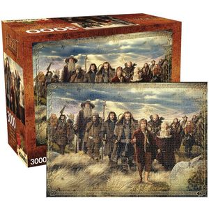 Aquarius The Hobbit - An Unexpected Journey Map (3000 pieces) Puzzel - Multicolours